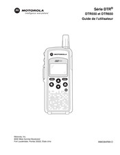 Motorola DTR Série Guide De L'utilisateur