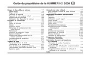 Hummer H2 Guide Du Propriétaire