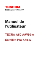 Toshiba TECRA W50-A Manuel De L'utilisateur