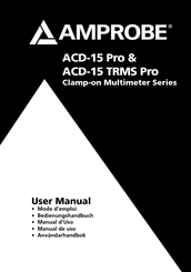 Amprobe ACD-15 Pro Mode D'emploi