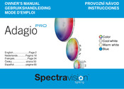 Spectravision Adagio PRO Mode D'emploi