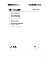EINHELL RT-TC 520 U Mode D'emploi D'origine