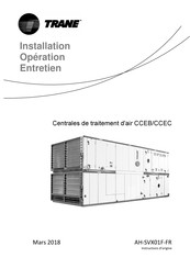 Trane CCEB Instructions D'origine