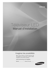Samsung 470S Manuel D'installation