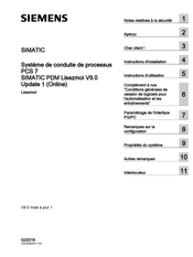 Siemens SIMATIC PDM V9.0 Instructions D'utilisation