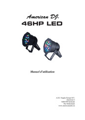 American DJ 46HP LED Manuel D'utilisation