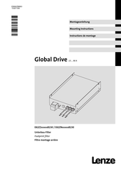 Lenze Global Drive E82ZN55334B230 Instructions De Montage