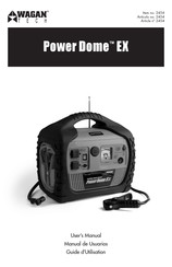 Wagan Tech Power Dome EX Guide D'utilisation