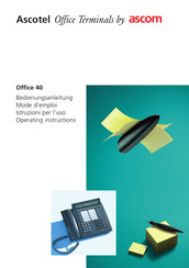 ASCOM Office 40 Mode D'emploi