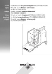 Mettler Toledo XPE26C Guide De L'utilisateur