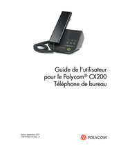 Polycom CX200 Guide De L'utilisateur