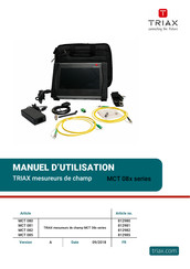 Triax MCT 085 Manuel D'utilisation