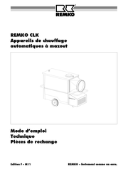 REMKO CLK 150 Mode D'emploi
