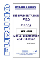 Furuno FI3005 Manuel D'installation Et D'utilisation