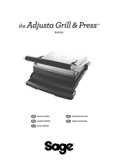 Sage the Adjusta Grill & Press BGR250 Guide Rapide