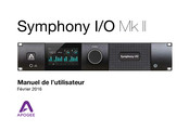 Apogee Symphony I/O Mk II Manuel De L'utilisateur