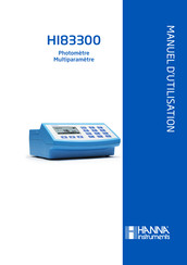 Hanna Instruments HI83300 Manuel D'utilisation