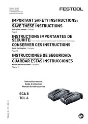 Festool SCA 8 Guide D'utilisation