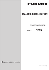 Furuno DFF3 Manuel D'utilisation