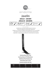 endolite Javelin JAV22L1D Instructions D'utilisation