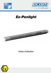 Ecom Ex-Penlight Notice D'utilisation