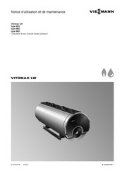 Viessmann Vitomax LW type M82 Notice D'utilisation Et De Maintenance