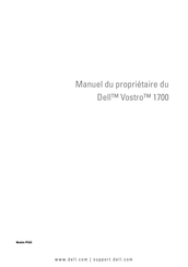 Dell Vostro 1700 Manuel Du Propriétaire
