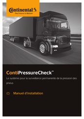 Continental ContiPressureCheck Manuel D'installation