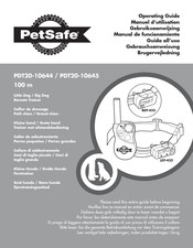 Petsafe PDT20-10645 Manuel D'utilisation