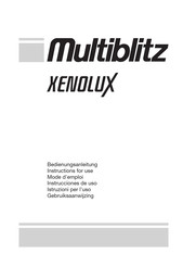 Multiblitz XENOLUX 250 Mode D'emploi