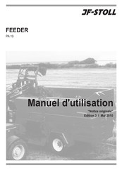 JF-Stoll FEEDER PA19 Manuel D'utilisation