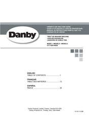 Danby DTT100A1WDB Guide D'utilisation