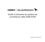 Uniden Guardian G455 Guide D'utilisation