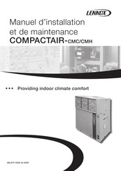 Lennox COMPACTAIR CMC 025S Manuel D'installation Et De Maintenance
