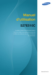 Samsung S27E510C Manuel D'utilisation