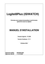 AVS Electronics ISIWATCH Logitel8Plus Manuel D'installation