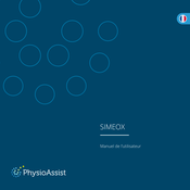 PhysioAssist Simeox Manuel De L'utilisateur