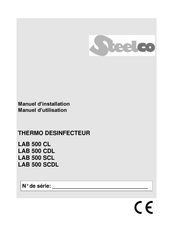 Steelco LAB 500 CL Manuel D'installation