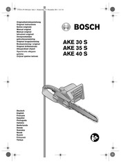 Bosch AKE 30 S Notice Originale