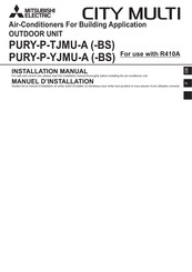 Mitsubishi Electric PURY-P72TJMU-A(-BS) Manuel D'installation