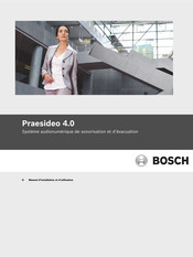 Bosch Praesideo 4.0 Manuel D'installation Et D'utilisation