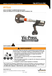 Victaulic PFT510 Vic-Press Schedule 10S Manuel D'utilisation