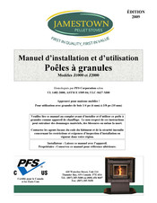 Jamestown J2000 Manuel D'installation Et D'utilisation