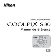 Nikon Coolpix S30 Manuel De Référence