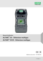 Msa ALTAIR 5X Manuel D'utilisation