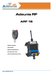 Adeunis RF ARF 18 Notice D'emploi