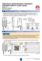 Huawei SUN2000-450W-P Guide Rapide