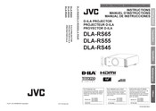 JVC DLA-RS55 Manuel D'instructions