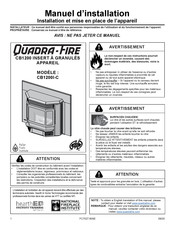 Quadra-Fire CB1200I-C Manuel D'installation