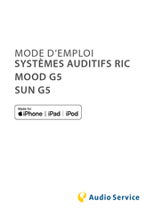 Audio Service MOOD G5 Mode D'emploi